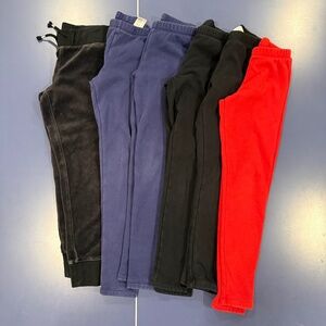 Size 7-8 Cat & Jack Girls Cozy Fleece Leggings Lot